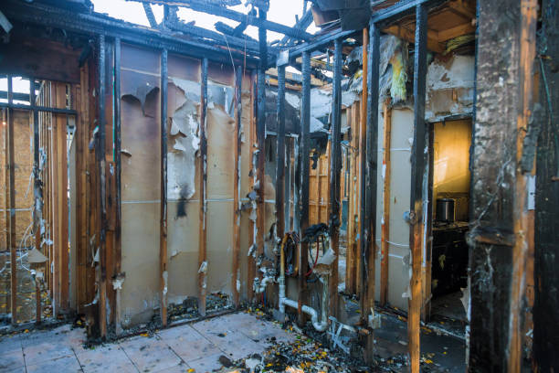 Professional Emergency Fire Cleanup technician working in Abingdon, VA